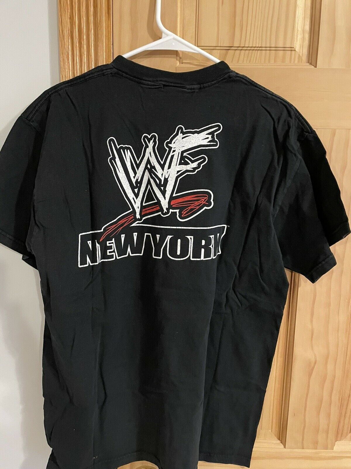 Vintage WWF New York Restaurant Tee 2000 Tags