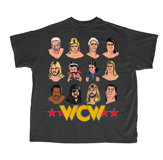 '91 - WCW Pillow (black)